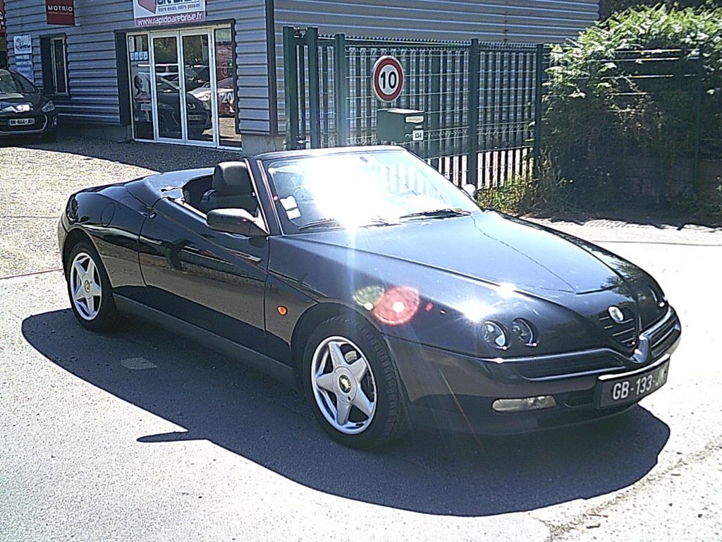 alfa romeo spider cabriolet GTV 2.0 twin spark 150 garage brix occasions