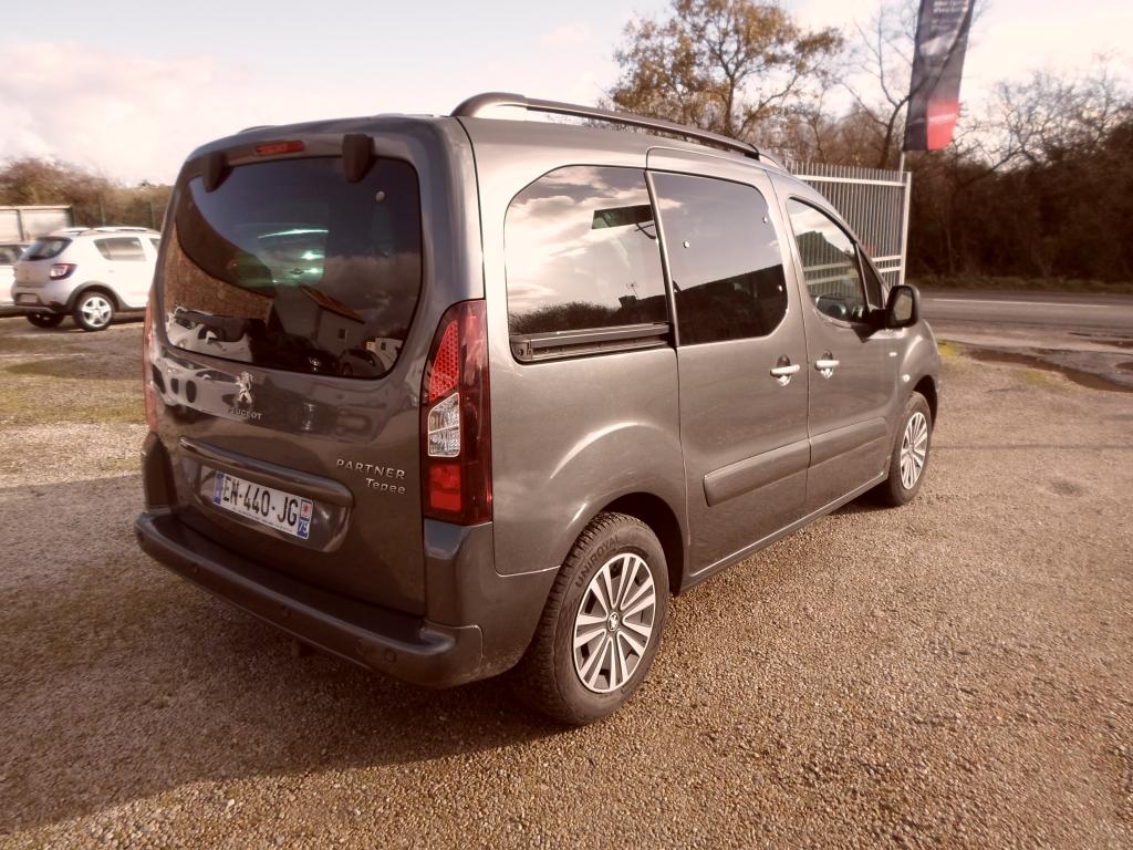 peugeot partner 5 places style 1.6 hdi 100 garage eroudeville occasions