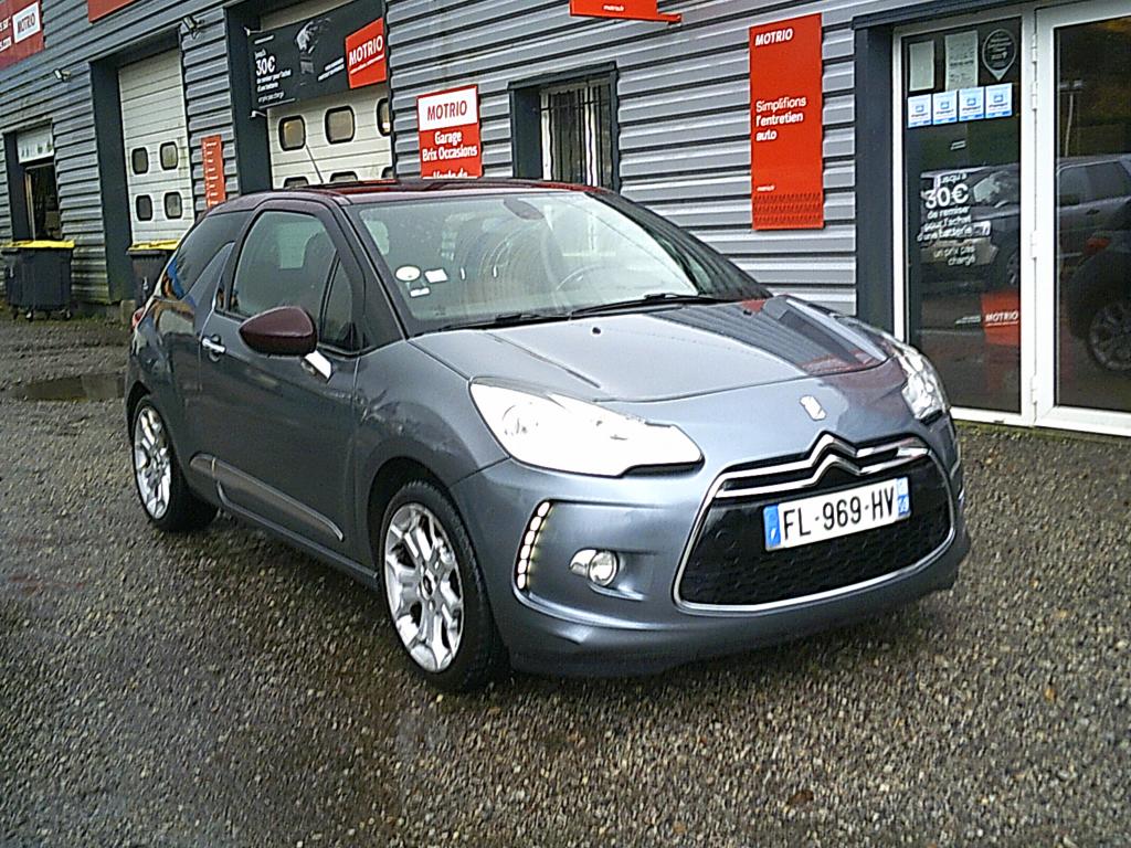 citroen ds3 so chic 1.6 hdi 92 garage brix occasions
